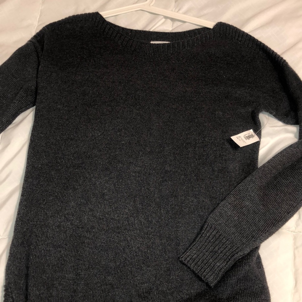 Charcoal sweater